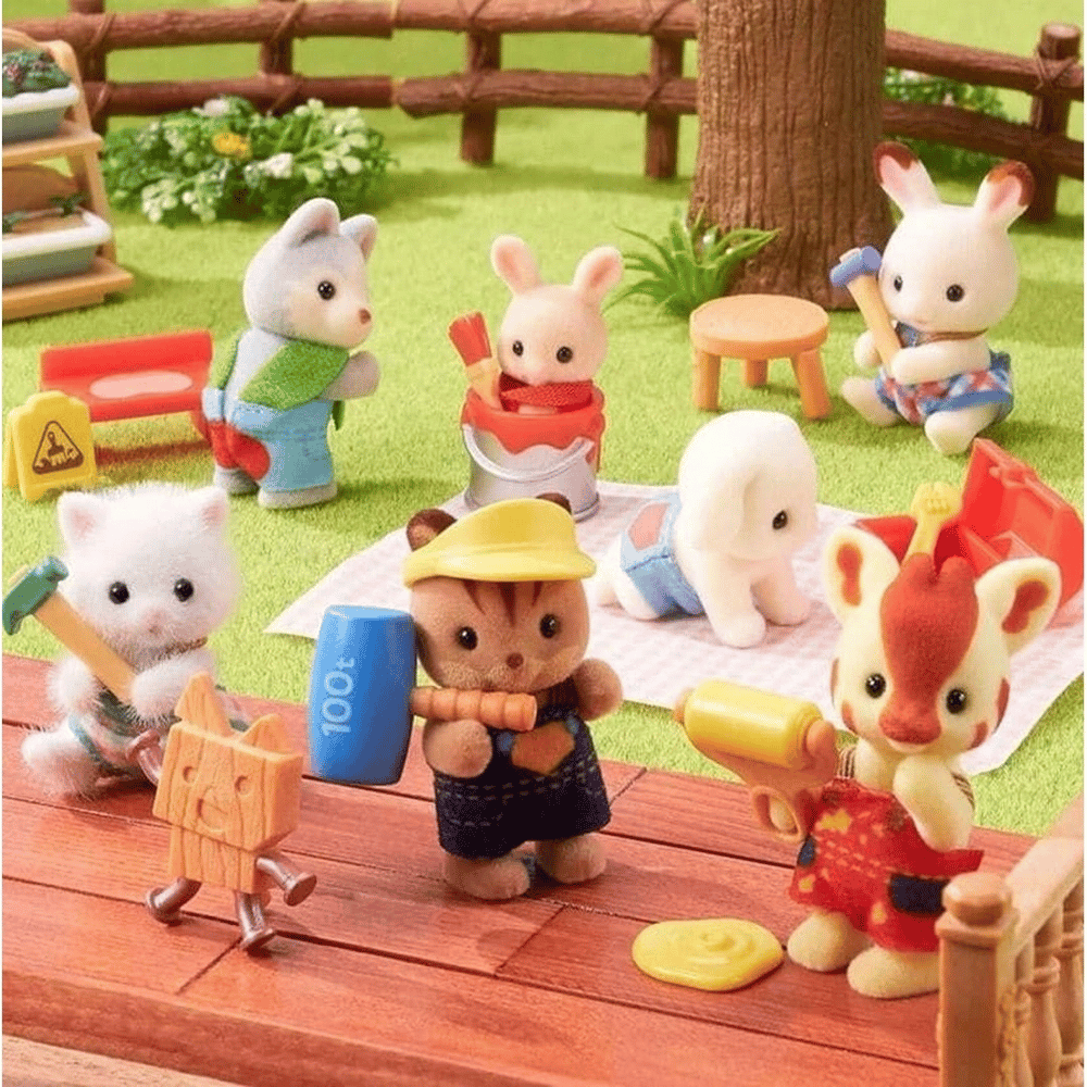 Sylvanian Families Bebek Minifigür Minik Ustalar Serisi