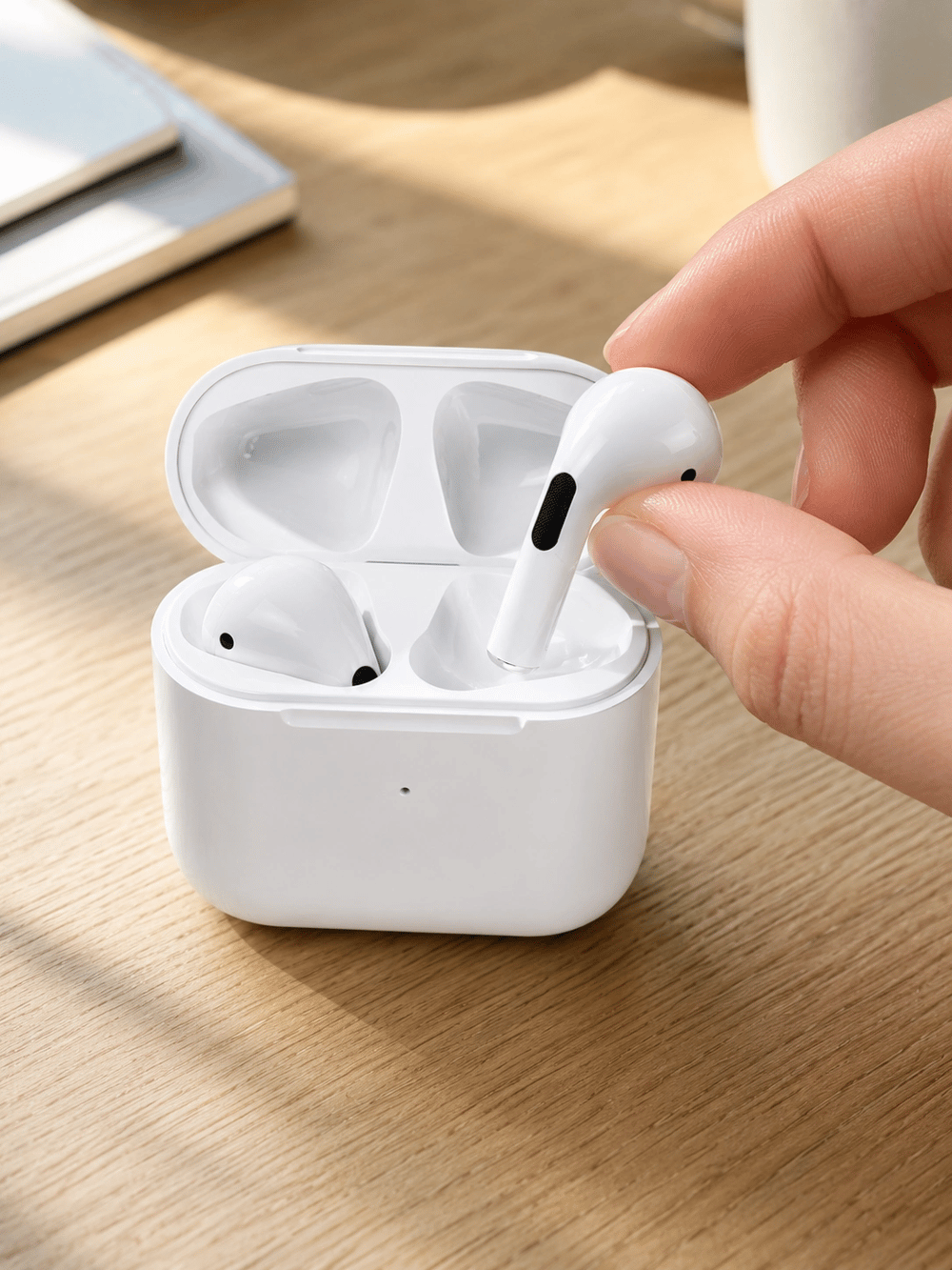 TWS Kablosuz Bluetooth Kulaklık 3 Saat Müzik 4 Saat Konuşma Şarj Kutulu