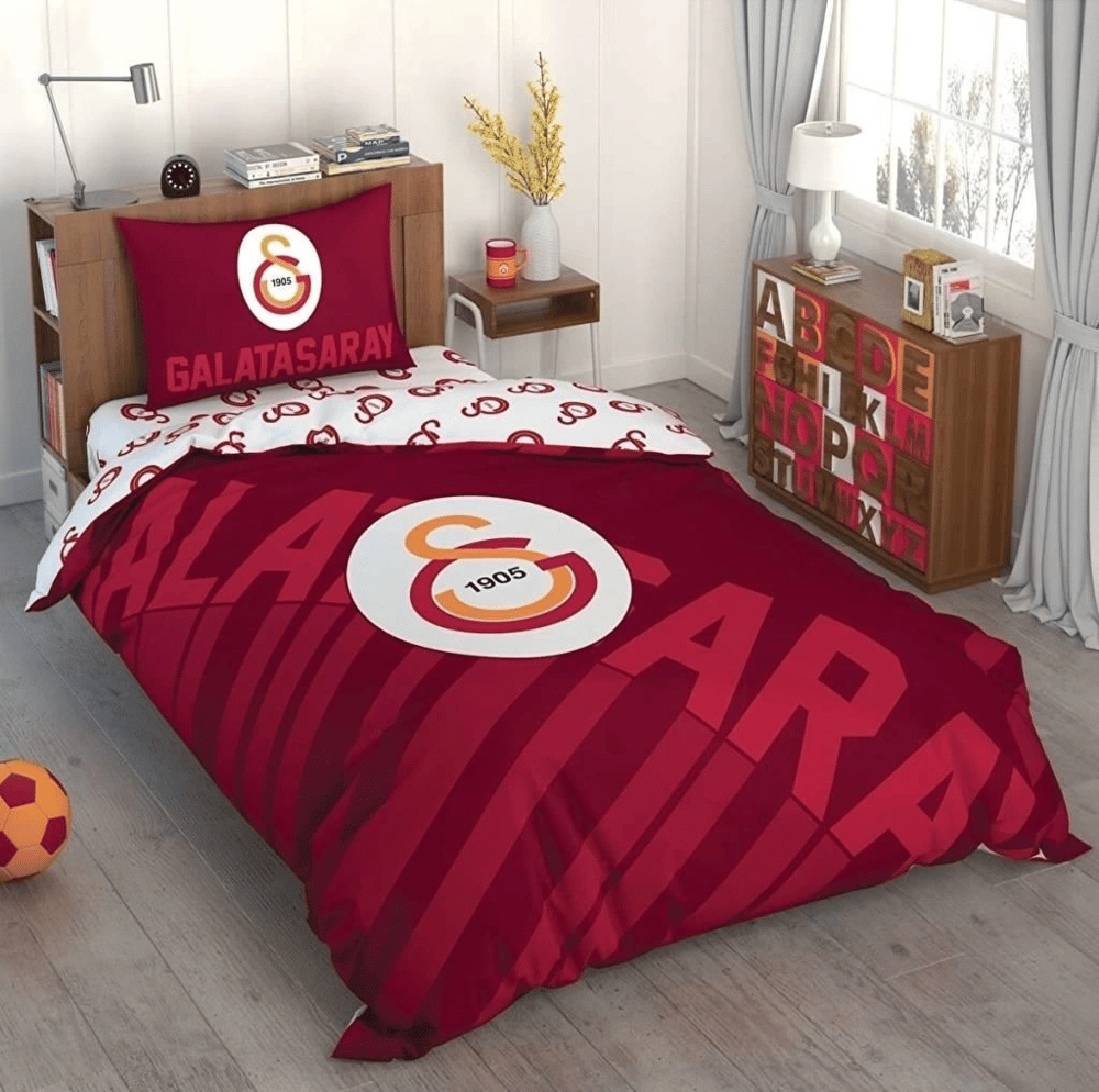 Taç Galatasaray Sportif Tek Kişilik Lisanslı Nevresim Takımı