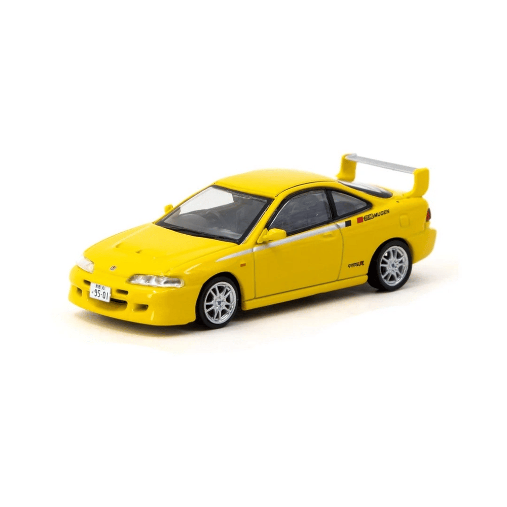 Eco Lounge 1/64 Honda Integra TYPE R DC2 MUGEN Sunlight Yellow