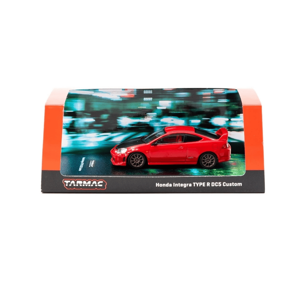 Tarmac Works 1/64 Honda Integra TYPE R DC5 Custom Red
