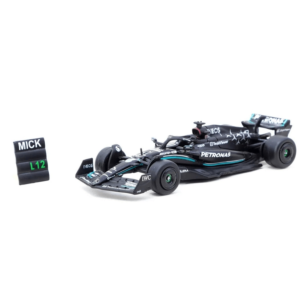 Eco Lounge 1/64 Mercedes-AMG F1 W14 E Performance Spanish Grand Prix Tyre Testing 2023 Mick Schumacher