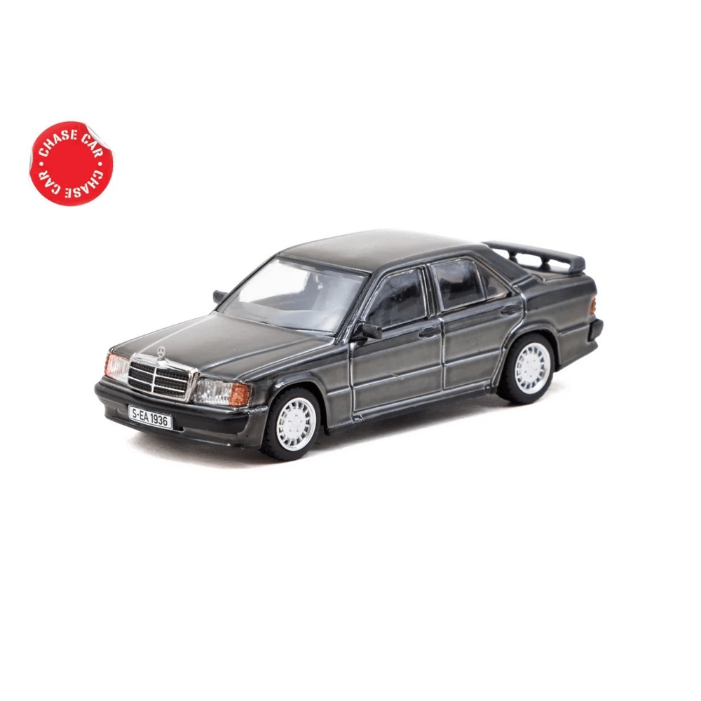 Eco Lounge 1/64 Mercedes-Benz 190 E 2.3-16 Blue-Black metallic