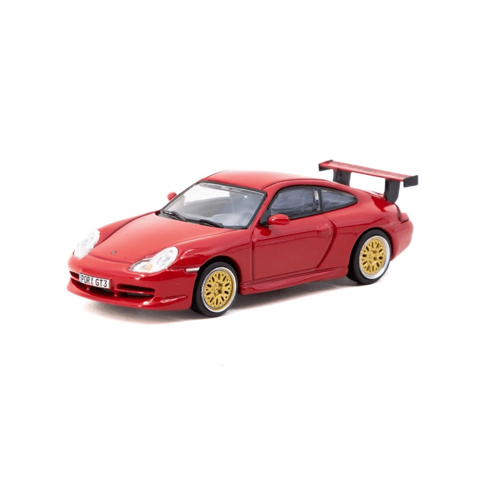 Tarmac Works 1/64 Porsche 911 GT3 type 996 Red