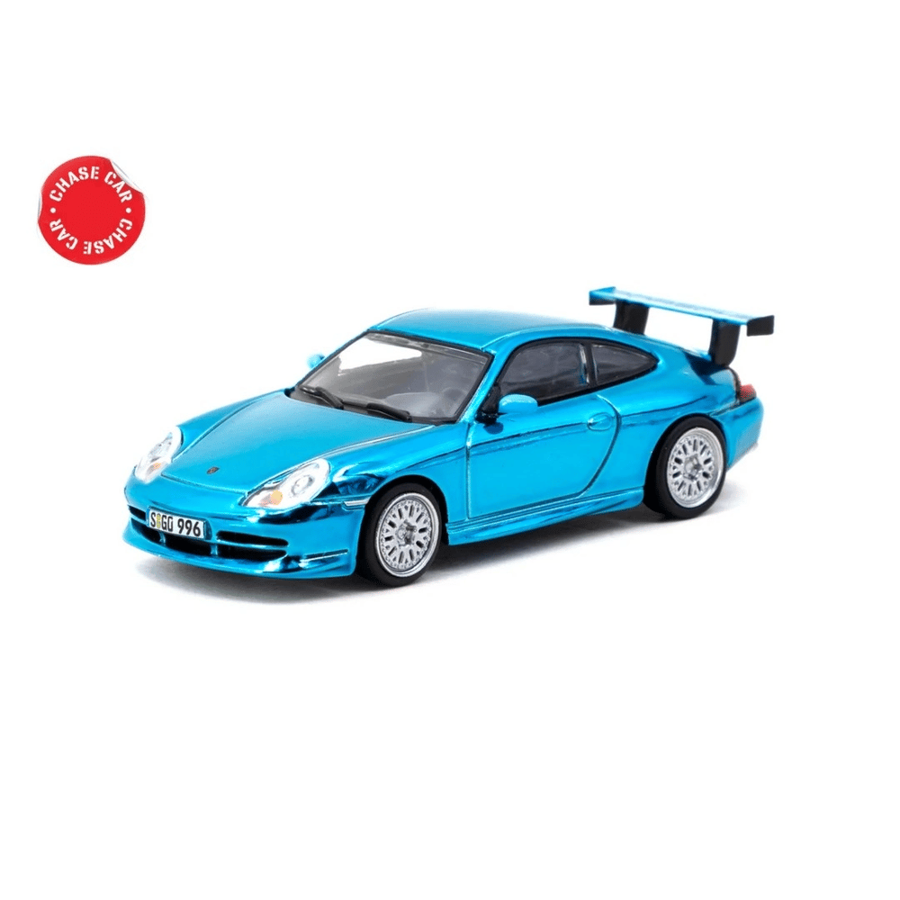 Eco Lounge 1/64 Porsche 911 GT3 (type 996) Light Blue