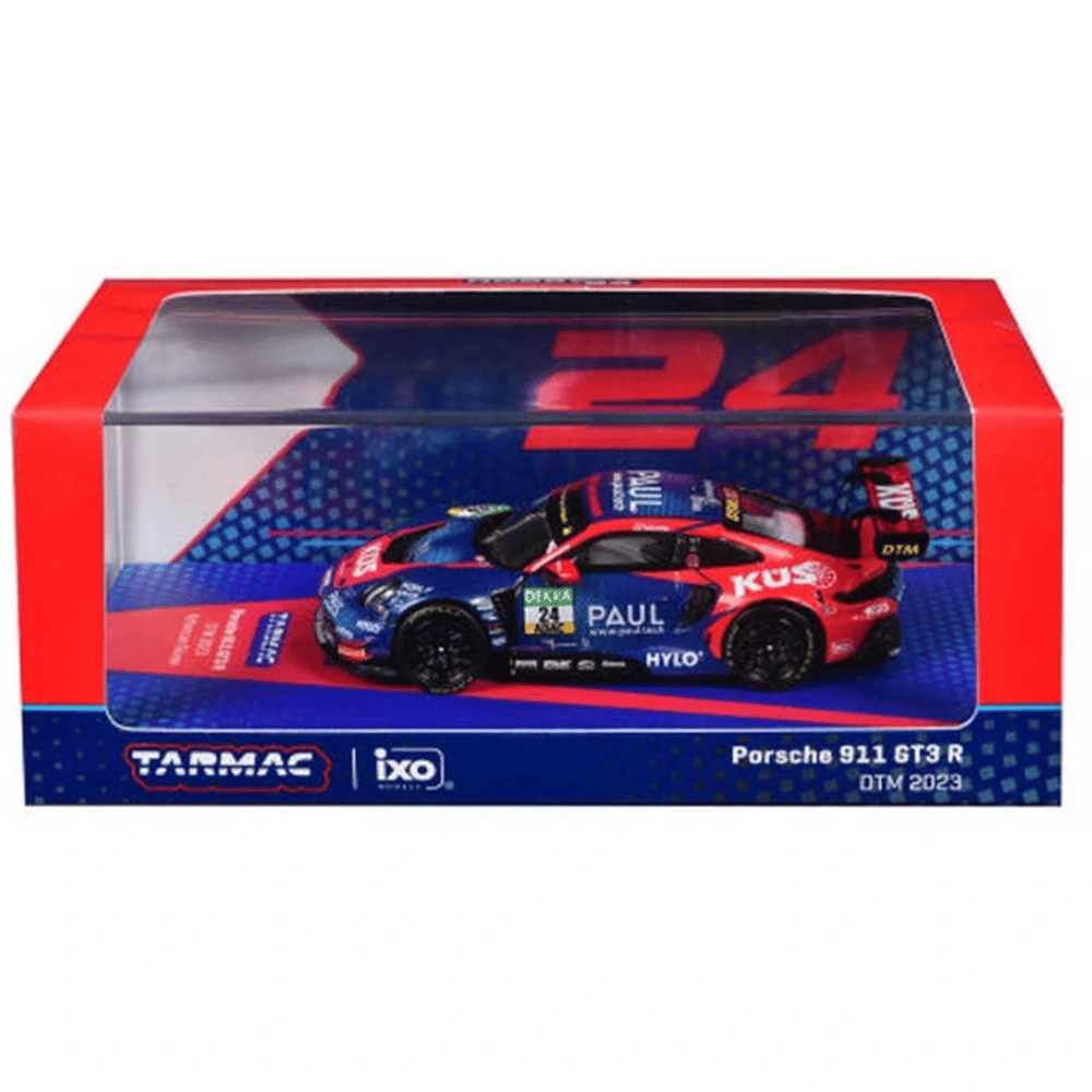 Eco Lounge X iXO Models 1/64 Porsche 911 GT3 R DTM 2023 #24 - Ayhancan Güven