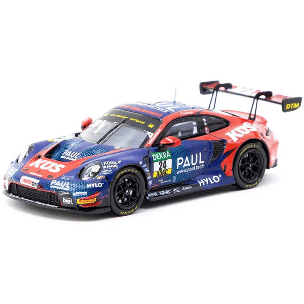 Eco Lounge X iXO Models 1/64 Porsche 911 GT3 R DTM 2023 #24 - Ayhancan Güven