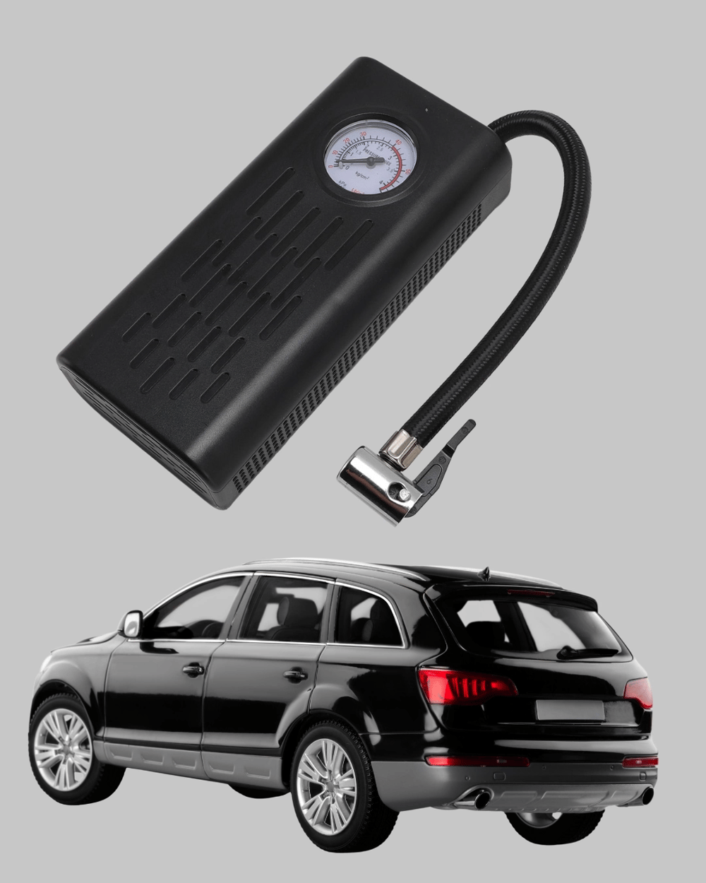 Taşınabilir Elektrikli Oto Motosiklet Bisiklet Lastik Şişirme Pompası