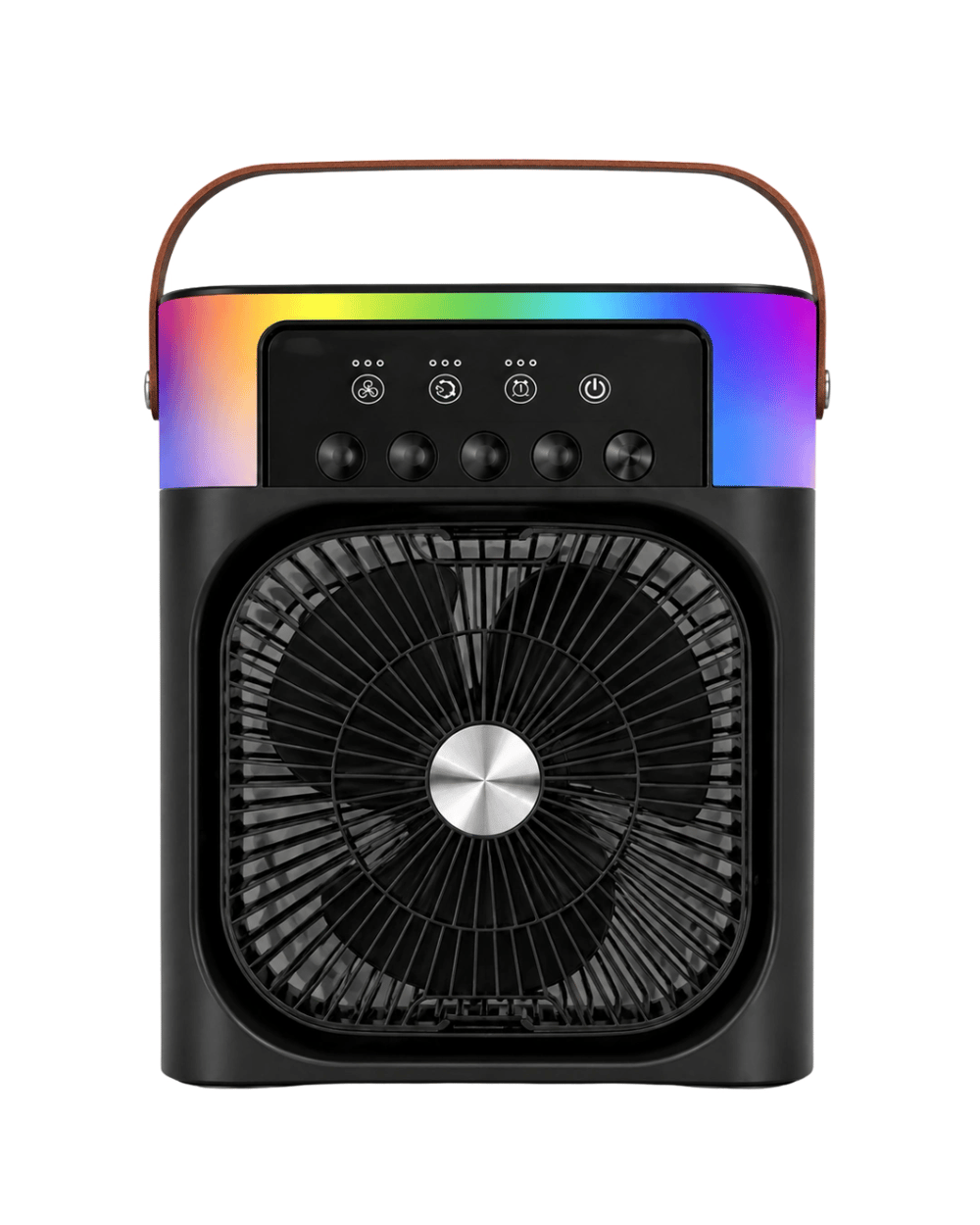 Taşınabilir Mini Klima Nemlendirici Fan RGB Led Aydınlatmalı USB Fan