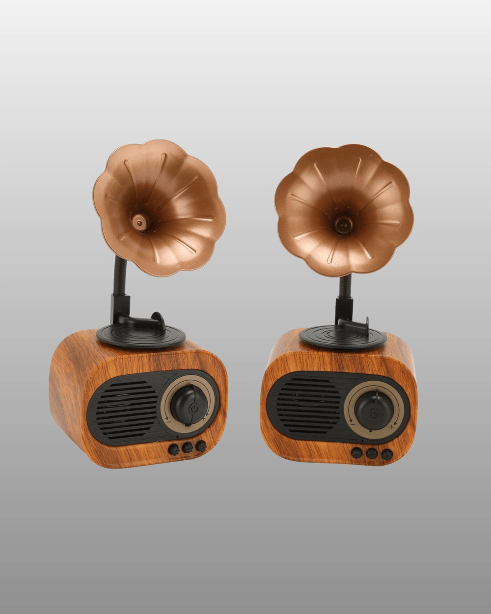 Taşınabilir Mini Retro Radyo Bluetooth Hoparlör USB SD AUX Destekli Yeni Nesil