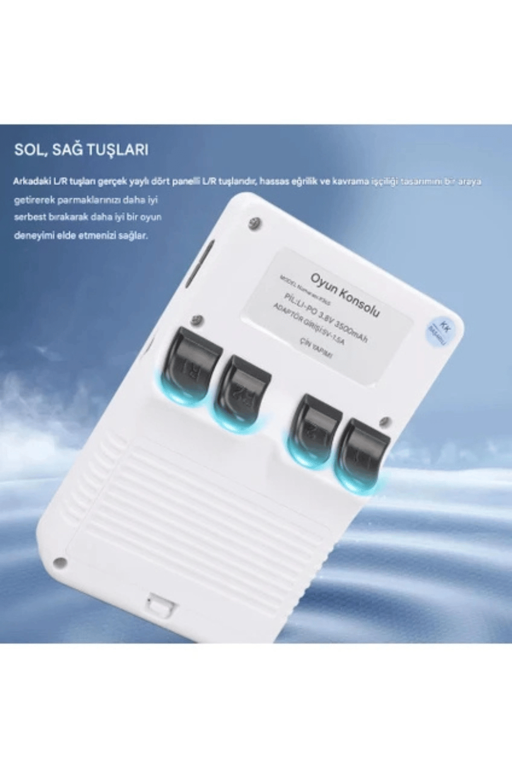 Taşınabilir Retro Oyun Konsolu - 3.5
