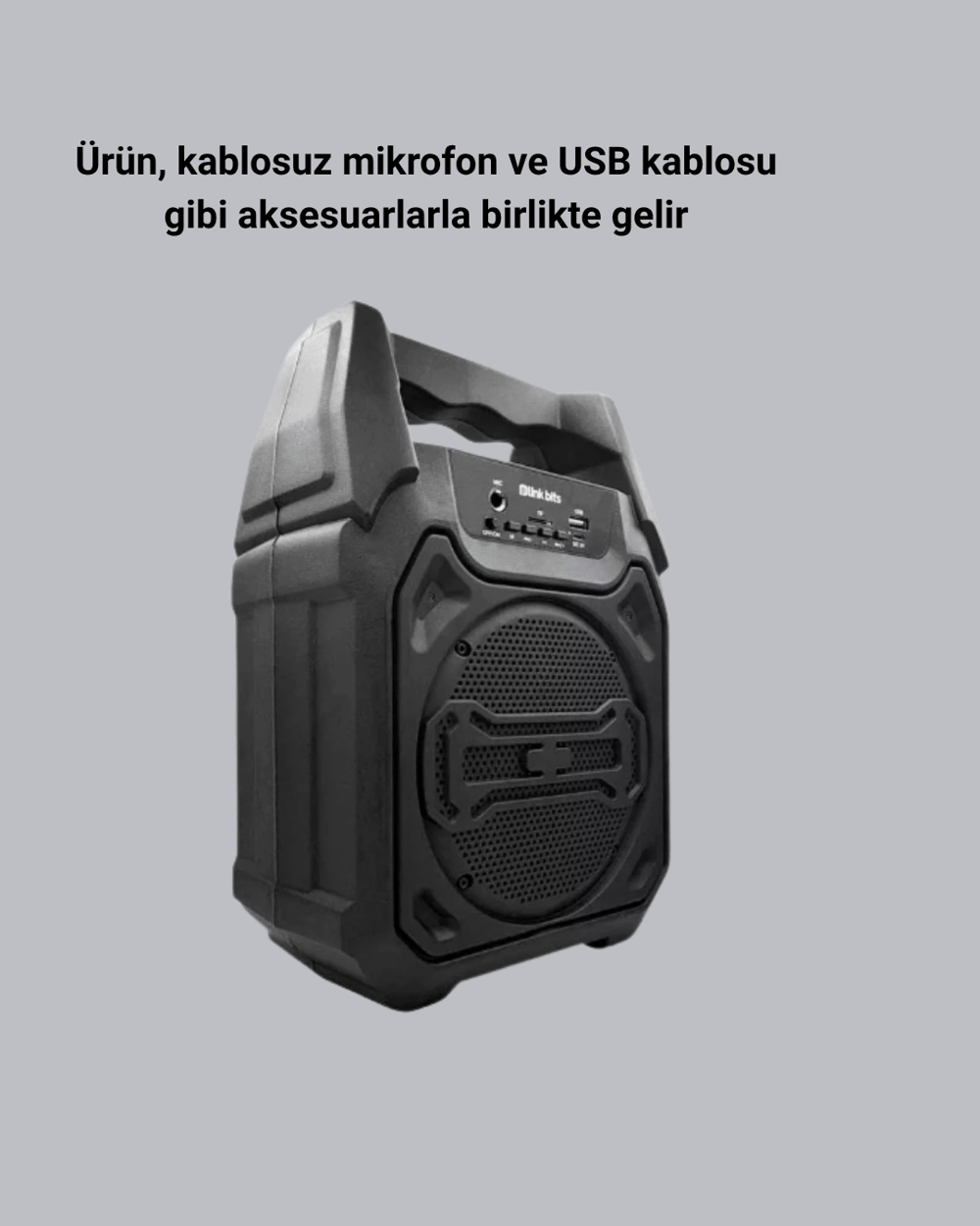 Taşınabilir Şarjlı Hoparlör – Bluetooth, TWS ve Uzun Pil Ömrü