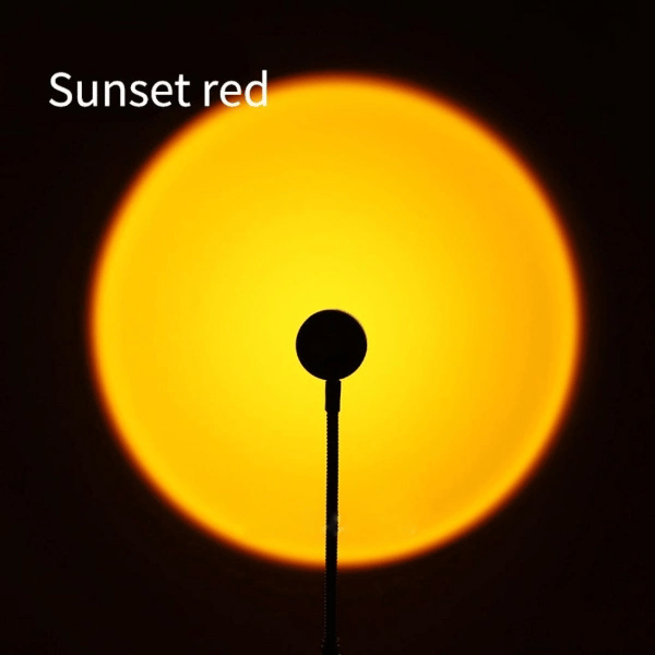 Taşınabilir USB Sunset Gün Batımı Ambiyans Işığı Lamba