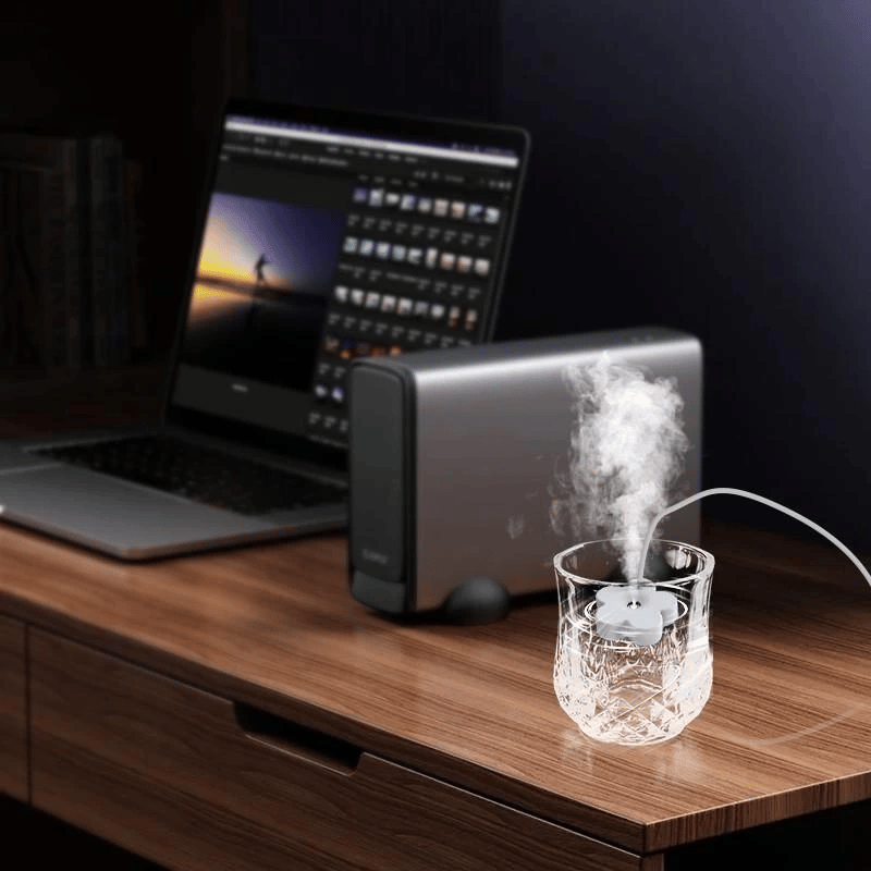 Taşınabilir USB Şarjlı Mini Hava Nemlendirici Her Yerde Taze ve Nemli Hava