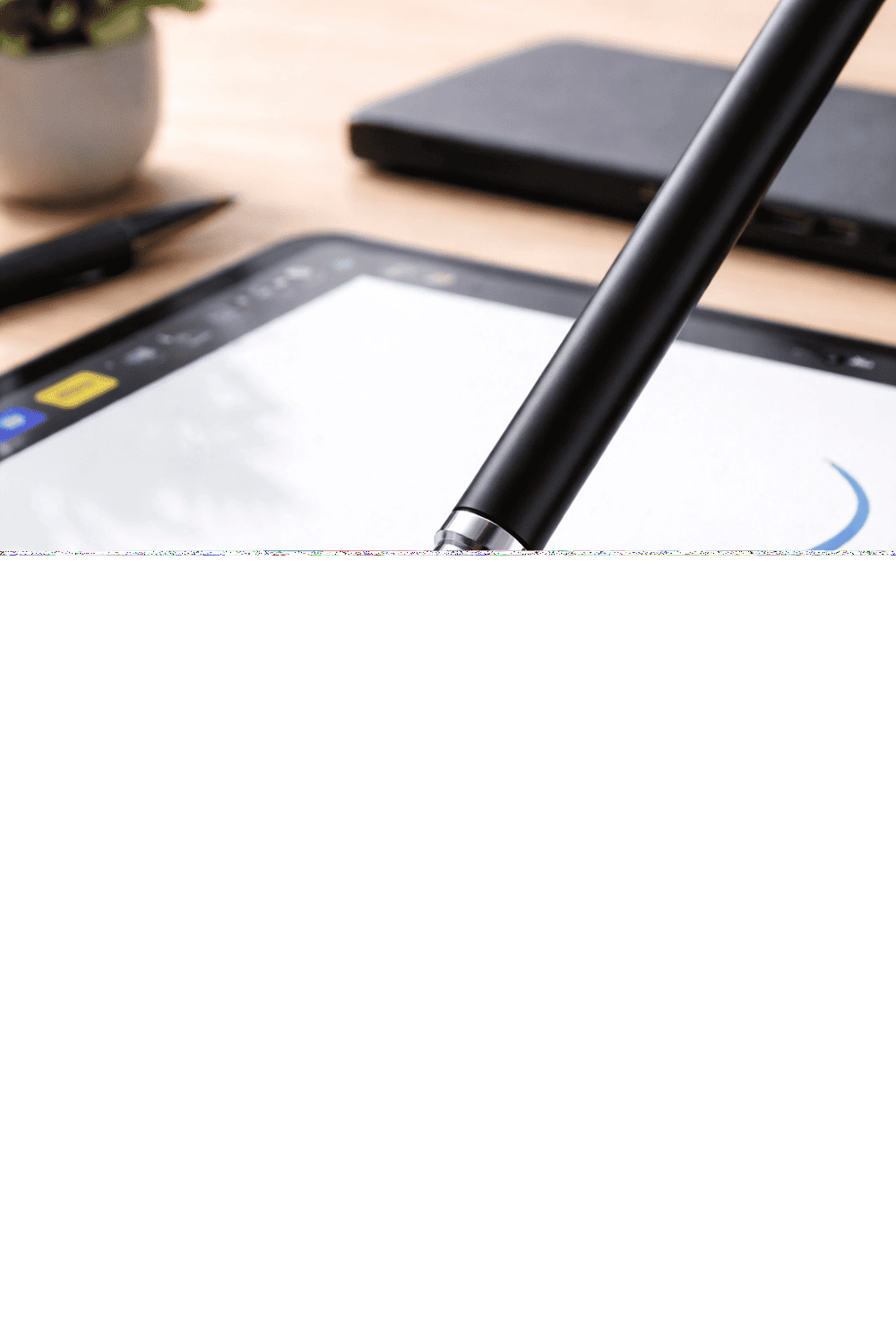 Tecno Spark 20c Uyumlu Dokunmatik Stylus Kalem Disk Uçlu Hassas Tablet Telefon Çizim Kalemi