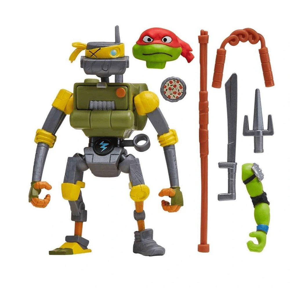 Teenage Mutant Ninja Turtles Mutations Mix N Match Metalhead Figürü