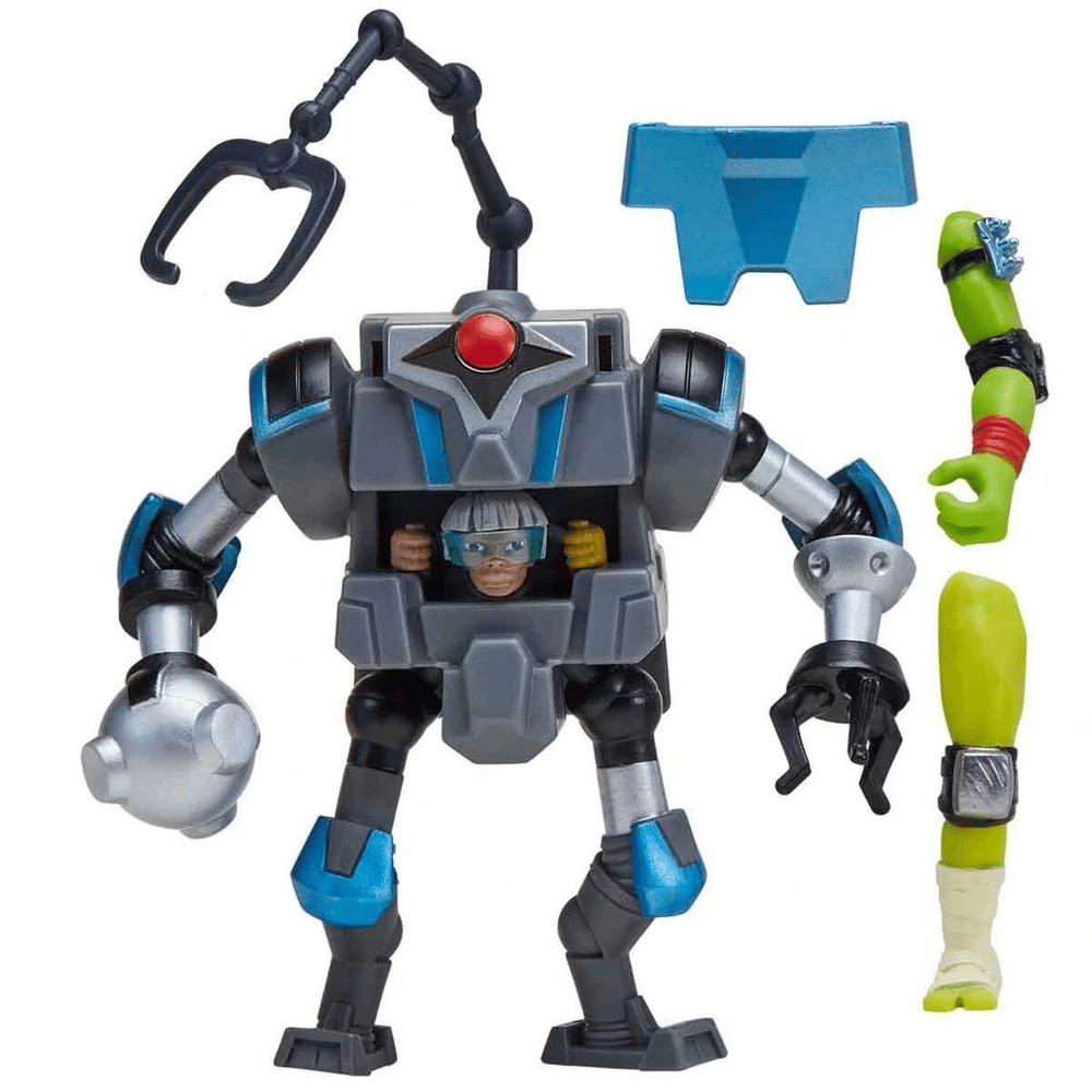 Teenage Mutant Ninja Turtles Mutations Mix N Match Bishop in Mech Figürü