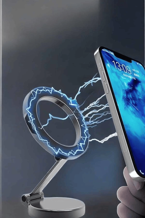 Telefon Tutucu Tüm Arabalara Uyumlu Araç İçi Katlanabilir Manyetik Tasarım