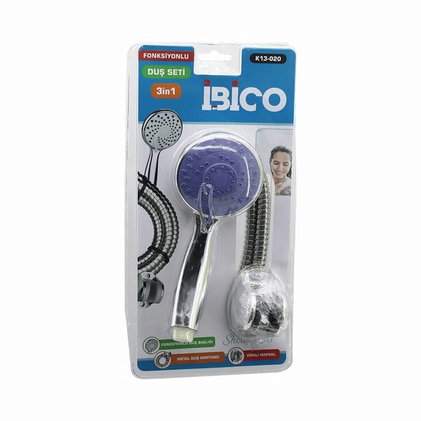 Terapi Etkili 3 Fonksiyonlu Duş Başlığı Seti Bx40
