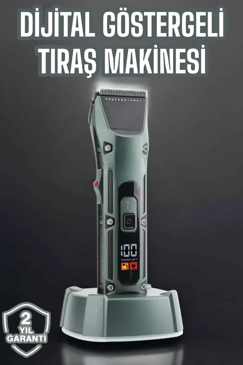 Tıraş Makinesi Uzun Pil Ömrü Şarjlı Günlük Tıraş Makinesi