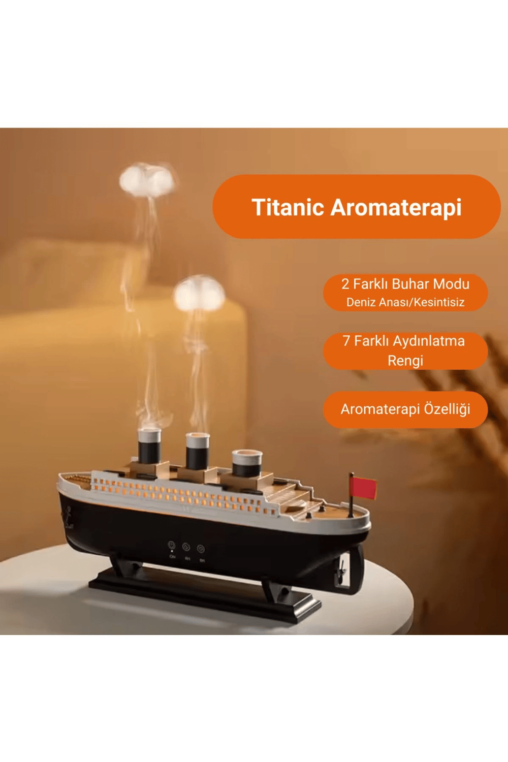 Titanic Aromaterapi Hava Nemlendirici