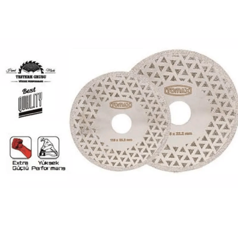 Tomax Elektrolize Elmas Kesici Flanşlı Disk - 180 Mm