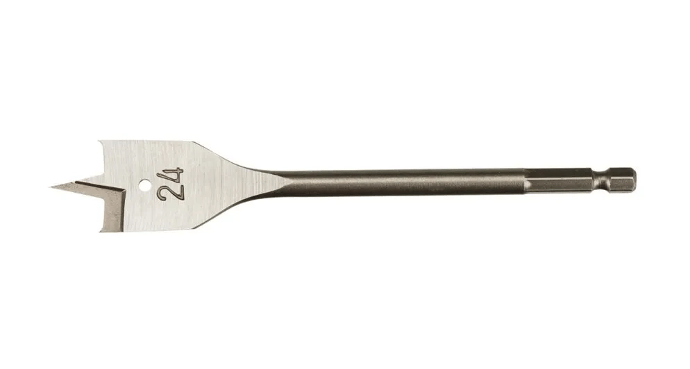 Tomax Yaprak Tip Ahşap Matkap Ucu 22x170mm - Hex Saplı