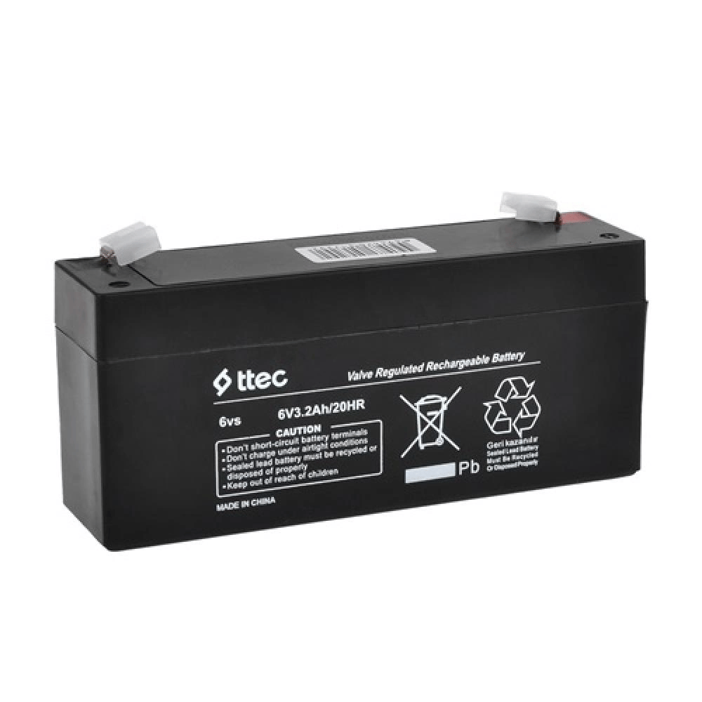 Ttec 6v 3.2 Ah Kuru Bakımsız Akü