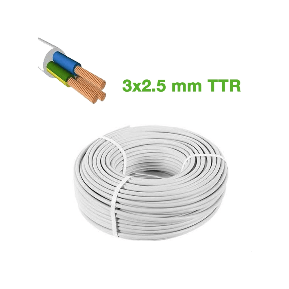 Ttr 3x2.5mm Kablo 100mt  Cca Kablo Bx40