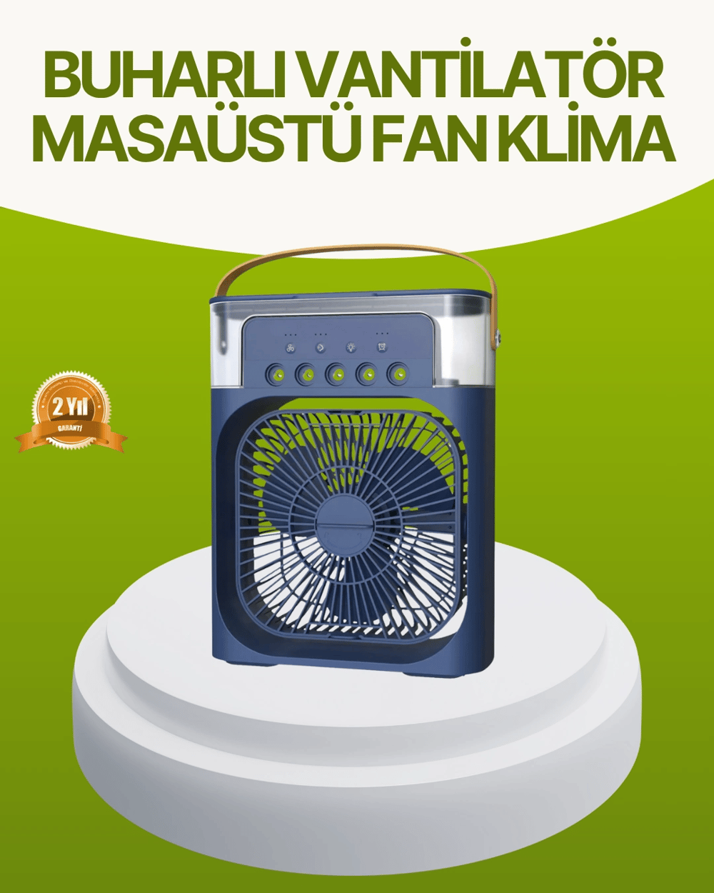 Turbo Fan Teknolojili Sessiz ve Güçlü Soğutma Fanı