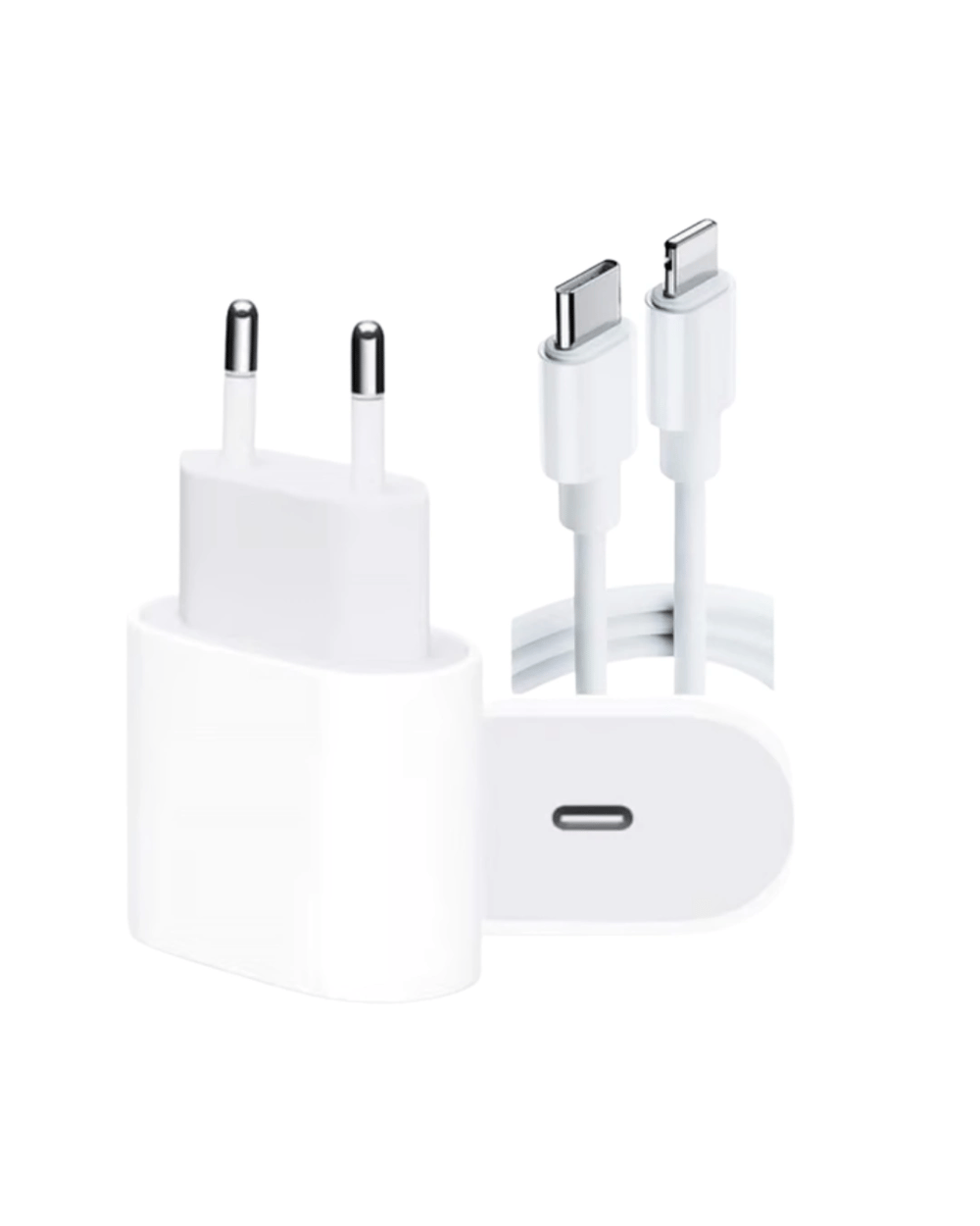 Type-C to C Kablolu 35W Hızlı Şarj Başlığı Set