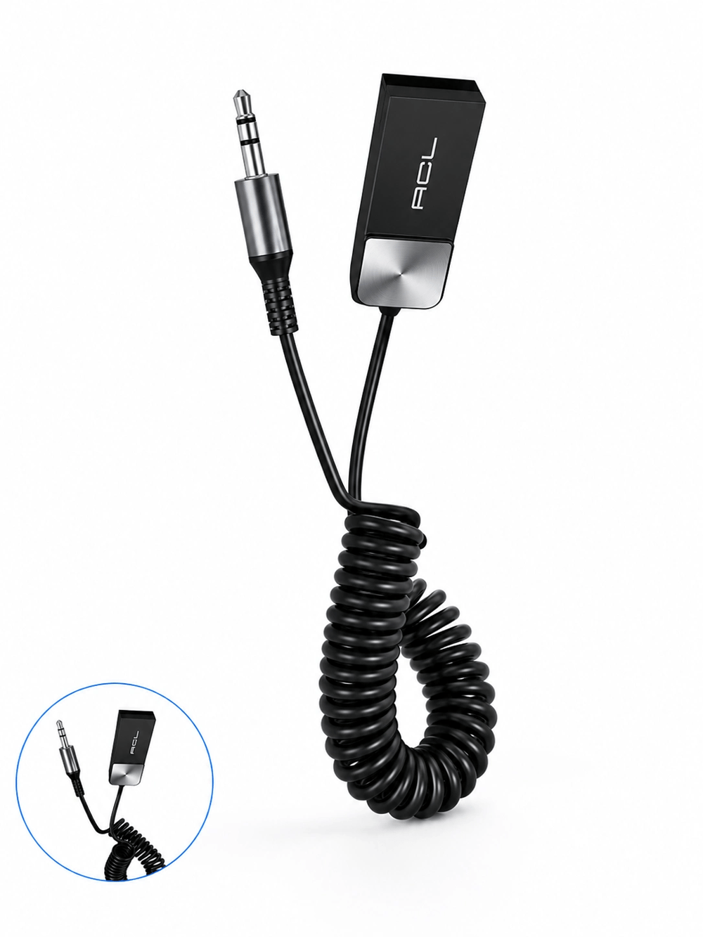 USB AUX Bluetooth Adaptörü Kablosuz Ses Aktarım Cihazı