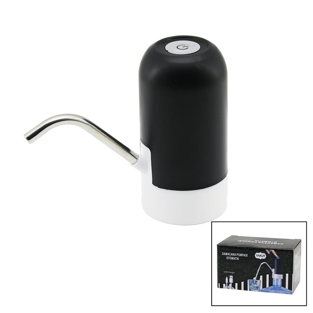 USB ŞARJLI - OTOMATİKDAMACANA SU POMPASI ŞARJ GÖSTERGELİ - DOKUNMATİK DÜĞME 4W - 5V (3936)