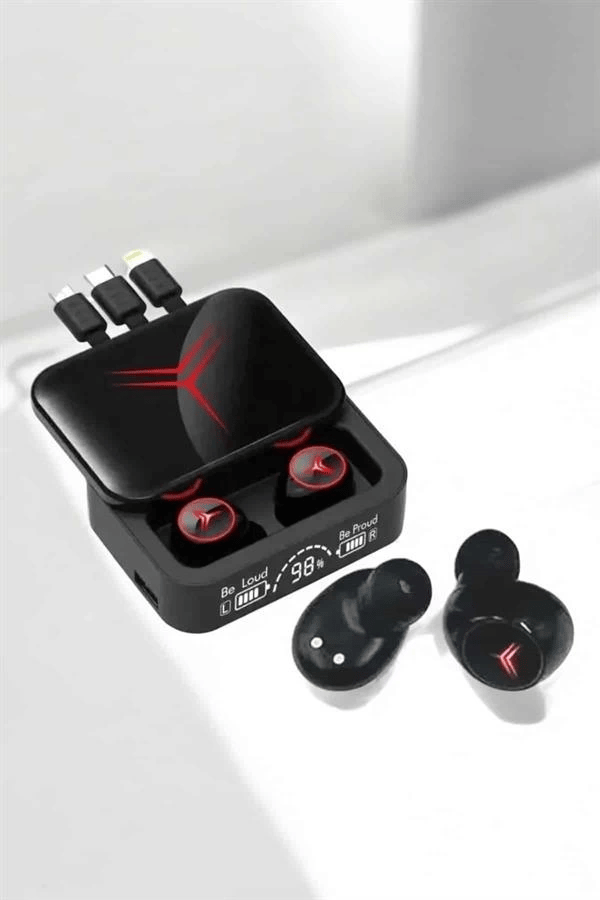 Ucuz ve Kaliteli Bluetooth Kulaklık TWS Çoklu Şarj Girişi Yüksek Ses Kaliteli
