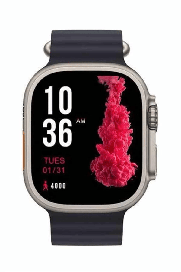 Ultra Akıllı Saat 49 Mm Çift Kordonlu Arama Cevaplama Bluetooth Bağlantılı