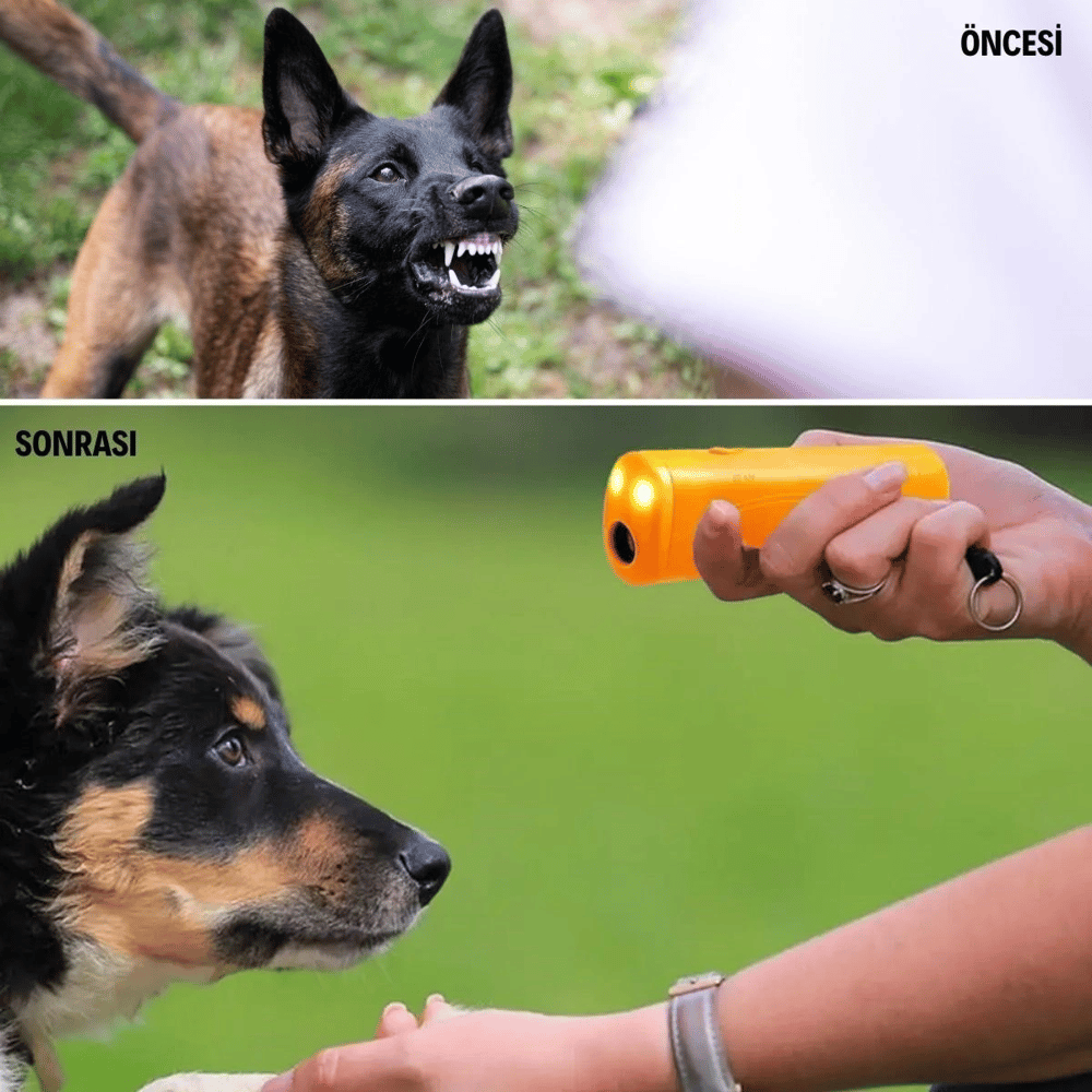 Ultrasonik Köpeksavar Köpek Kovucu Köpek Kornası Eğitim Cihazı