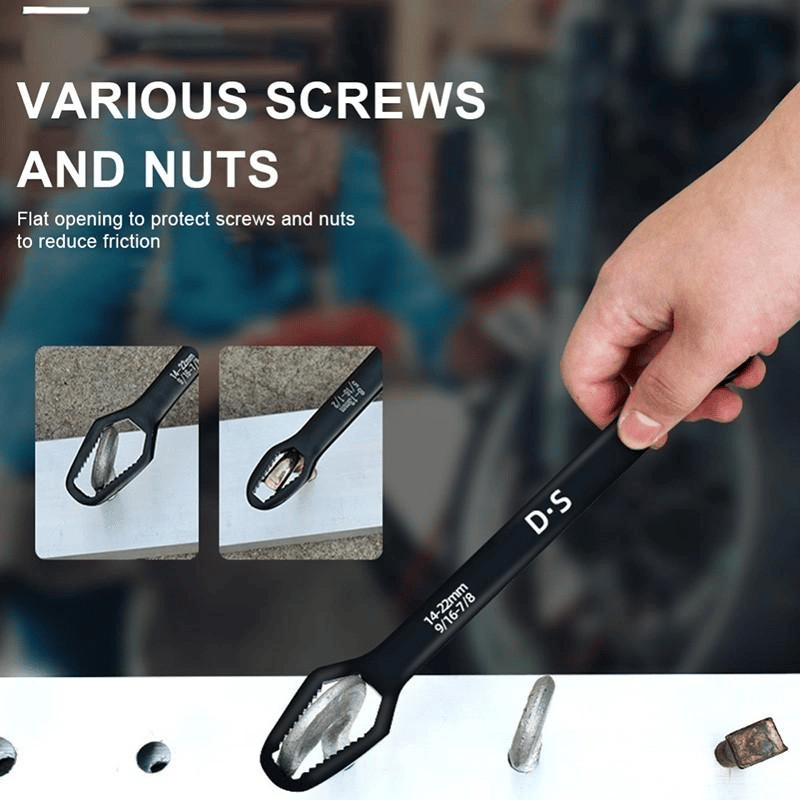 Universal Anahtarı Çift Kafalı  Çok Fonksiyonlu 6-22mm Bx40
