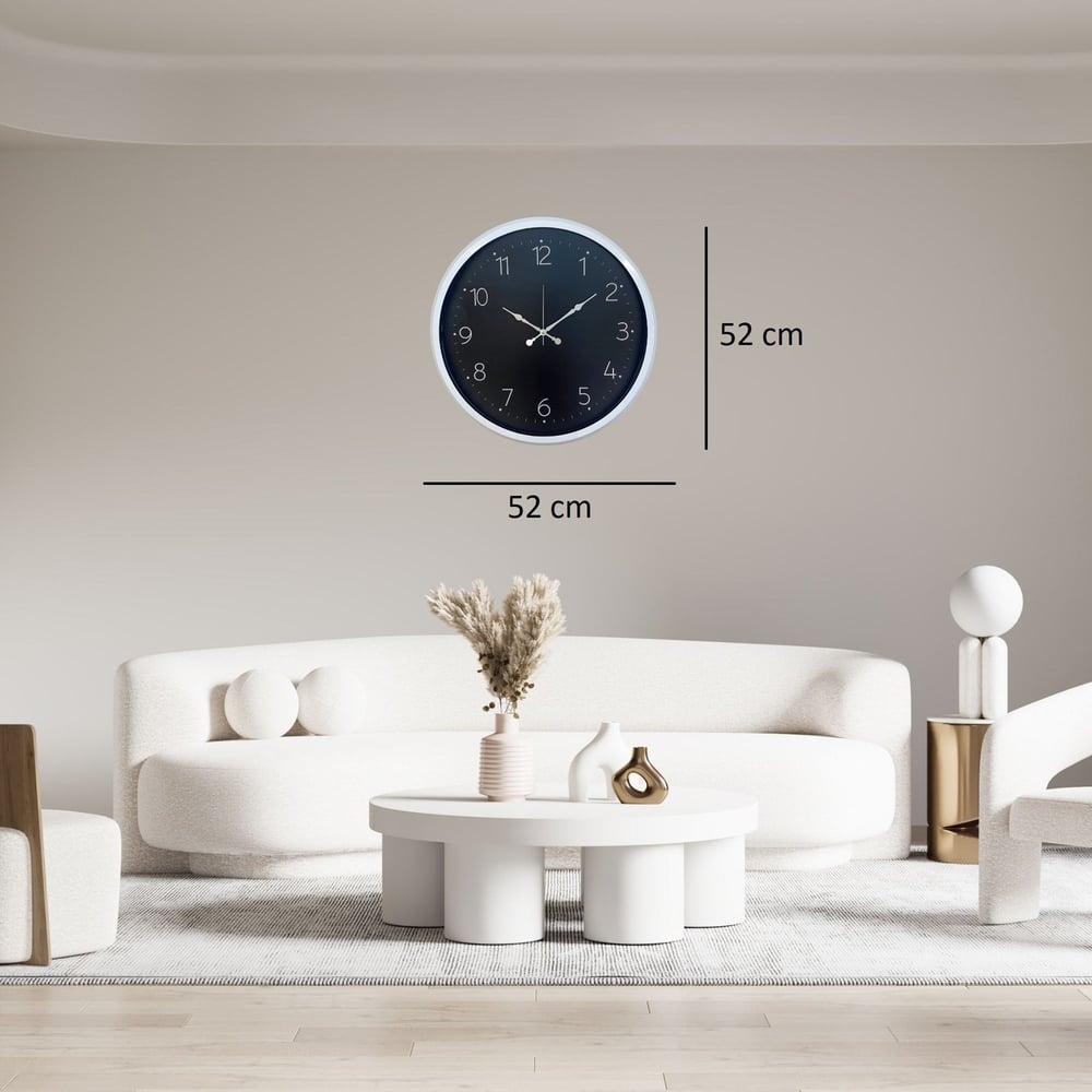 Urban White 52 x 52 Cm Duvar Saati