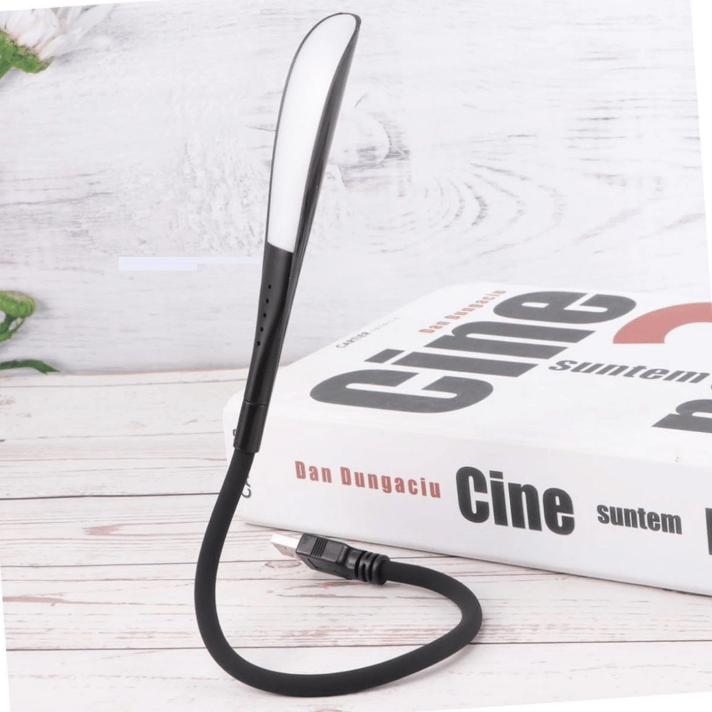 Usb Girişli 14 Ledli 3 Kademeli Dokunmatik Masa/kitap Okuma Lambası Ledi Siyah Bx40