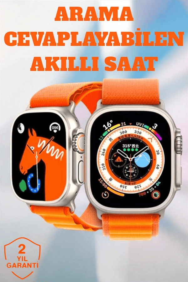 Uyku ve Nabız Takipli, Wireless Şarjlı Akıllı Saat Android ve iOS Uyumlu