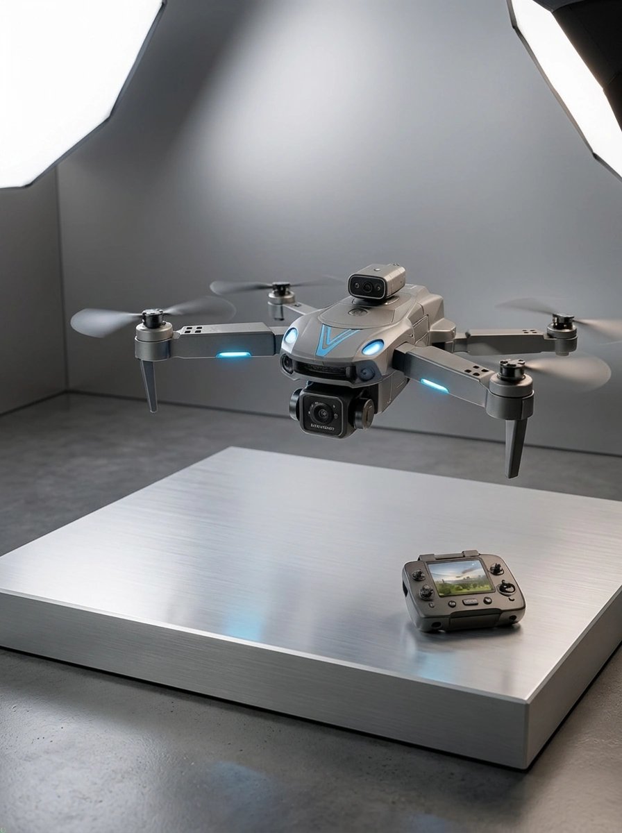 Uzaktan Kumandalı Çift Kameralı Hobi ve Fotoğraf Droneu