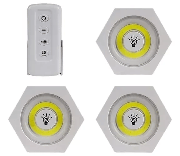 Uzaktan Kumandalı Led Işık Altı Gen [3'lü Set] Bx40