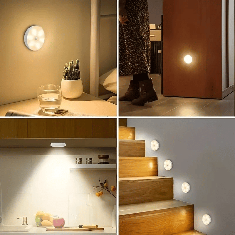 Uzaktan Kumandalı Yapışkanlı 3'lü Led Spot Lamba Bx40