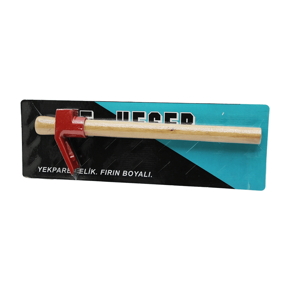 Vakumlu Kırmızı Keser Ahşap Saplı Bx40