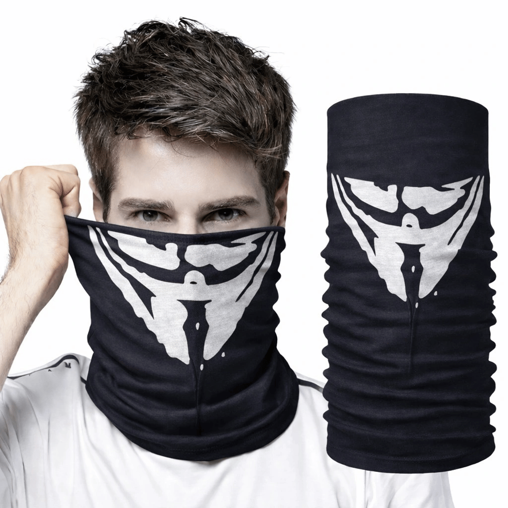 Vendetta Maskesi Desenli Baf Bandana – Çok Amaçlı Yüz Boyunluk Bandana 4 No
