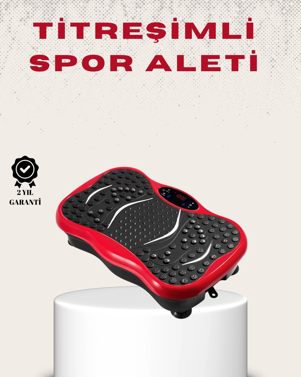 Vücut Sıkılaştırmaya Yardımcı Titreşimli Fitness Platformu