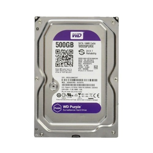WD Purple 500 GB 3.5 Güvenlik Harddiski