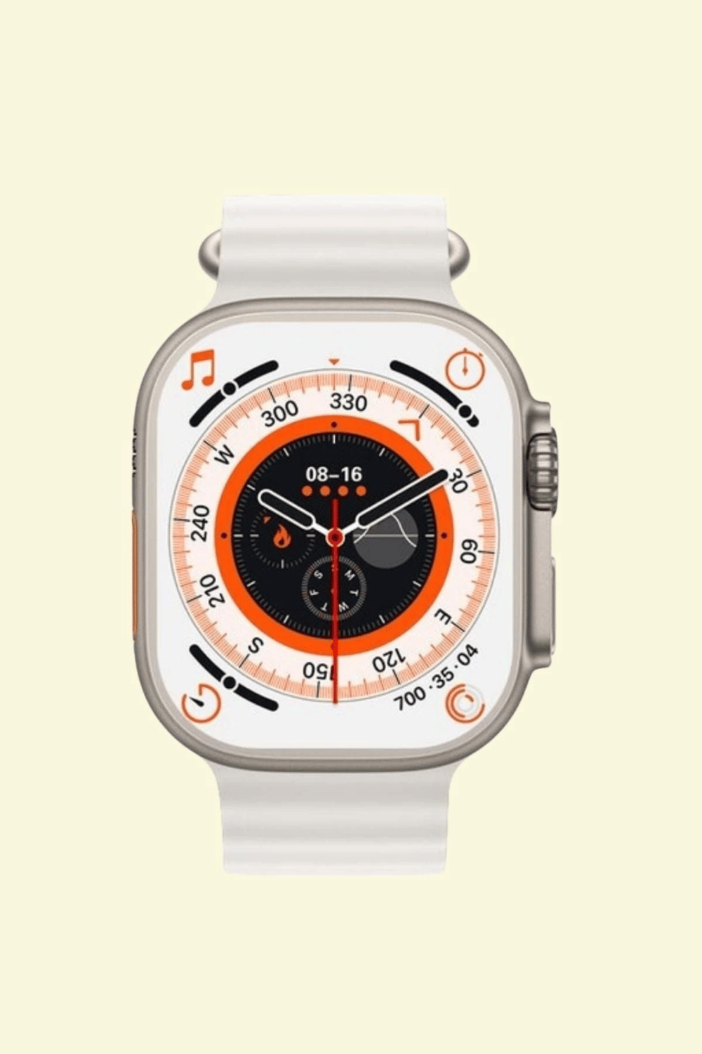 Watch 8 Series Ultra Uyumlu T800 Ultra Şık Tasaraımlı 3 Tuş Aktif 2023 Akıllı Saat