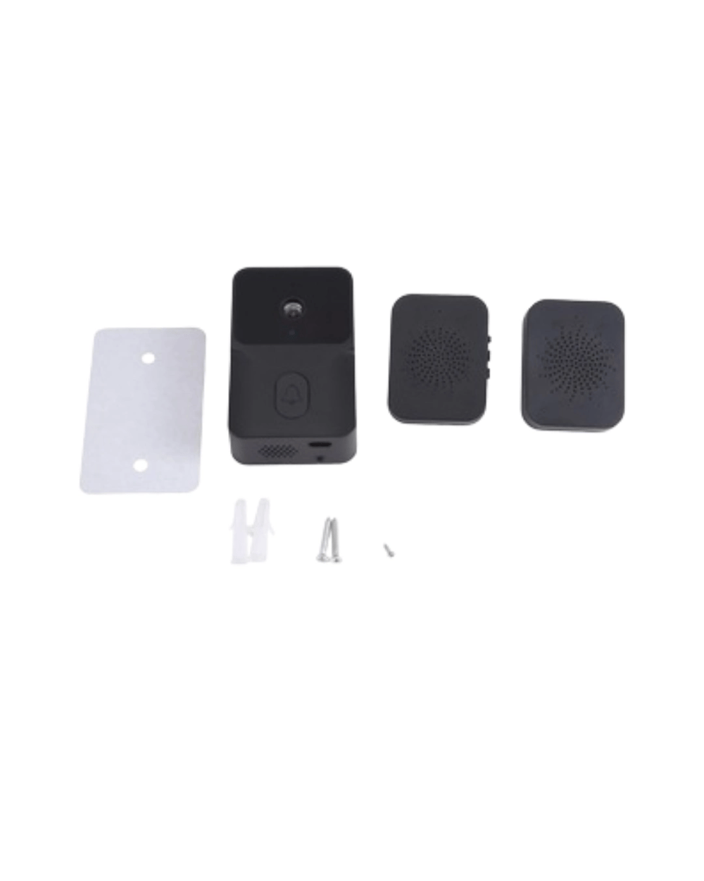 WiFi Akıllı Kapı Zili 85 Derece Geniş Açı Android iOS Uyumlu