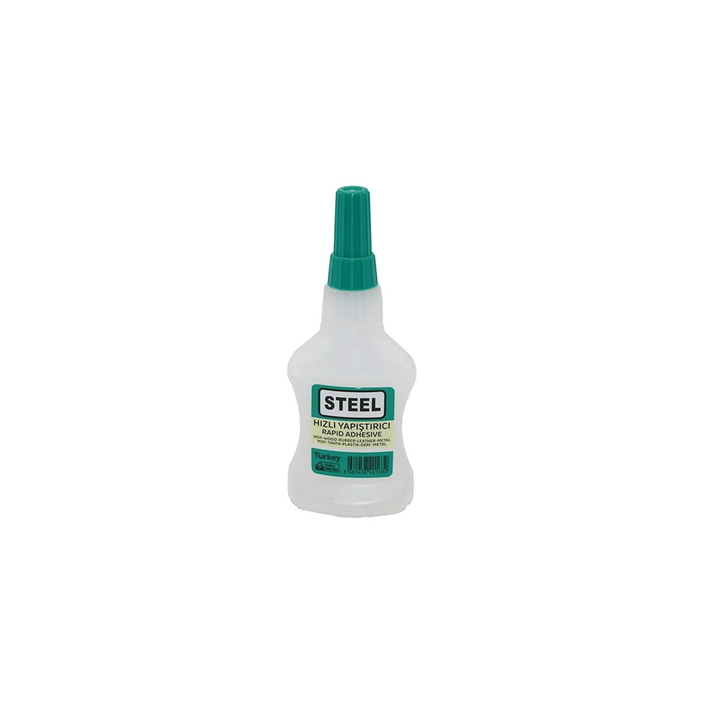 Wincell Steel Hızlı Yapıştırıcı 37gr Mdf-ahşap-metal-plastik-deri Bx40